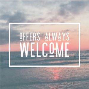 Make me an offer! Offers are always welcome.